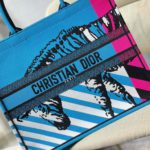 Christian Dior Large Dior Book Tote Blue And Pink, For Women, Women’s Handbags 16.5in/42cm CD