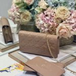 Christian Dior Lady Dior Pouch Beige, For Women, Women’s Handbags 8.5in/21.5cm CD S0204OVRB_M45M