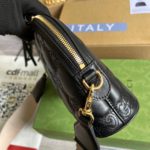 Gucci Matelasse Shoulder Bag Black For Women, Women's Bags 9in/23cm GG