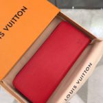 Louis Vuitton Clemence Wallet Epi Red For Women, Women's Wallets 7.5in/19cm LV M60913