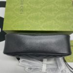 Gucci Marmont Matelasse Shoulder Bag Black For Women, Women's Bags 9.5in/24cm GG