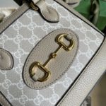 Gucci Horsebit 1955 GG Mini Bag Beige For Women, Women's Bags 7.9in/20cm GG 677212 UULAG 9682
