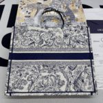 Christian Dior Large Dior Book Tote Blue Multicolor, For Women, Women’s Handbags 16.5in/42cm CD