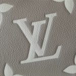 Louis Vuitton Bagatelle Monogram Empreinte Tourterelle Gray / Creme Beige For Women, Women's Handbags, Shoulder And Crossbody Bags 22cm/8.7in LV M46112