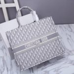 Christian Dior Large Dior Book Tote Gray, For Women, Women’s Handbags 16.5in/42cm CD M1286ZRIW_M932