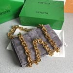 Bottega Veneta Chain Cassette Gray, For Women, Women’s Bags 10.2in/26cm