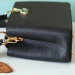 Louis Vuitton Capucines BB Taurillon Black For Women, Women's Handbags, Shoulder And Crossbody Bags 26cm/10.6in LV