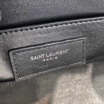 Saint Laurent Manhattan Shoulder Bag In-Shiny Black For Women 11.4in/29cm YSL 579271DND0J1000