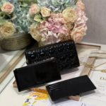 Christian Dior Lady Dior Pouch Black, For Women, Women’s Handbags 8.5in/21.5cm CD S0204OVRB_M900