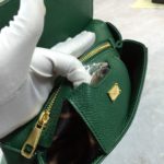 Dolce & Gabbana Medium Sicily Handbag In Dauphine Green For Women 10.2in/26cm DG BB4347A100187399