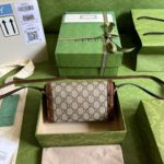 Gucci Horsebit 1955 Mini Bag Beige For Women, Women's Bags 7.1in/18cm GG ‎‎‎699296 92TCG 8563