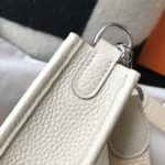 Hermes Evelyne 16 Amazone Bag Beige With Silver-Toned Hardware For Women, Women's Shoulder And Crossbody Bags 6.3in/16cm