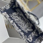 Christian Dior Small Dior Book Tote Blue, For Women, Women’s Handbags 26.5cm/10.5in CD M1265ZRGO_M928