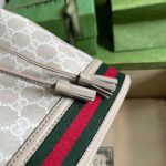 Gucci Ophidia Small GG Bucket Bag White For Women, Women's Bags 10in/25cm GG ‎