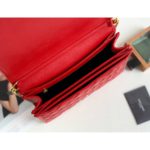 Saint Laurent Becky Small Shoulder Bag Red For Women 10.5in/27cm YSL