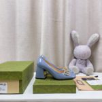 Gucci Women's Mid-Heel Ballet Flat With Horsebit Jade Green For Women GG