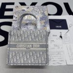 Christian Dior Small Dior Book Tote Violet, For Women, Women’s Handbags 26.5cm/10.5in CD