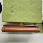 Gucci Diana Chain Wallet With Bamboo Red For Women, Women's Bags 7.4in/19cm GG
