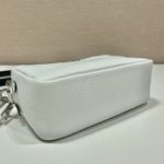 Prada Bag With Shoulder Strap White For Women, Women's Bags 8.6in/22cm 1BH082_2DKV_F0009_V_3OM