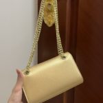 Dolce & Gabbana Polished 3.5 Phone Bag Gold For Women 7.3in/19cm DG
