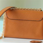 Louis Vuitton Twist MM Epi Gold Miel Brown For Women, Women’s Bags, Shoulder And Crossbody Bags 9.1in/23cm LV M59686