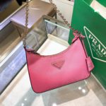 Prada Re-Edition 2005 Re-Nylon Mini Bag Pink For Women, Women's Bags 8.6in/22cm 1NE204_R064_F0E18
