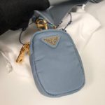 Prada Re-Edition 2005 Re-Nylon Bag Blue For Women, Women's Bags 8.6in/22cm 1BH204_NZV_F0ETB_V_V2M