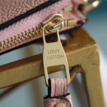 Louis Vuitton Pochette Melanie MM Monogram Empreinte Pink For Women, Women's Wallets 9.2in/23cm LV