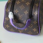 Louis Vuitton Dopp Kit Poche Toilette Monogram Canvas By Virgil Abloh's Minty /Purple For Women, Women's Wallets 11in/28cm LV 