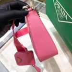 Prada Re-Edition 2005 Re-Nylon Mini Bag Pink For Women, Women's Bags 8.6in/22cm 1NE204_R064_F0E18