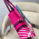 Christian Dior Large Dior Book Tote Pink And Blue, For Women, Women’s Handbags 16.5in/42cm CD