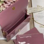 Christian Dior Lady Dior Pouch Pink, For Women, Women’s Handbags 8.5in/21.5cm CD