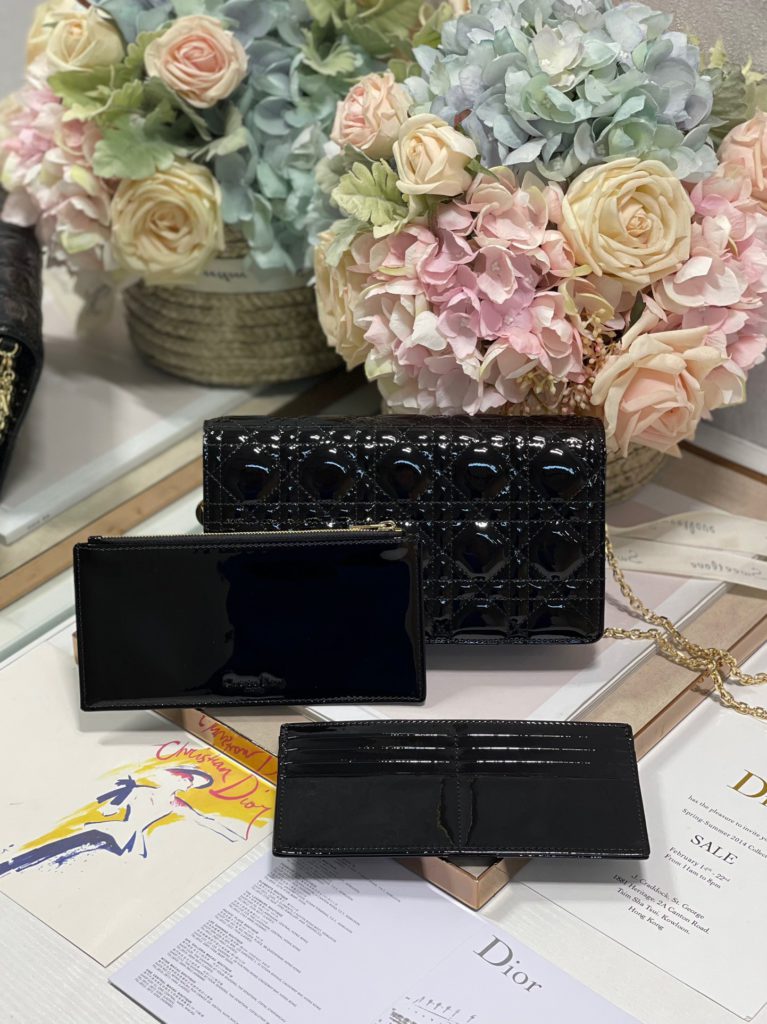 Christian Dior Lady Dior Pouch Black, For Women, Women’s Handbags 8.5in/21.5cm CD S0204OVRB_M900