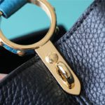 Louis Vuitton Capucines BB Taurillon Black/Blue For Women, Women’s Bags, Shoulder And Crossbody Bags 10.6in/27cm LV