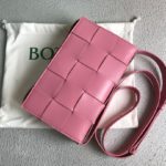 Bottega Veneta Cassette Light Pink, For Women, Women’s Bags 9.1in/23cm
