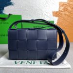 Bottega Veneta Cassette Dark Blue, For Women, Women’s Bags 9.1in/23cm