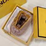 Fendi First Mini Pink Mink Bag For Woman 11.5cm/4in