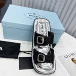 Prada Sandals Black For Women 0.8in/20mm PRD 1XX628_248_F0632_F_020