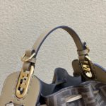 Fendi Pomodorino Brown FF Fabric Mini Bag For Woman 17cm/6.5in 8BS059AHWVF1GE3