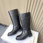 Christian Dior Women's Demi-Season Boot Black For Women CD