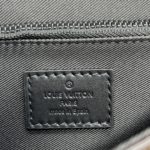 Louis Vuitton S-Lock Sling Monogram Macassar Black For Men, Men's Bags, Crossbody Bags 8.3in/21cm LV M45807