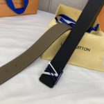 Louis Vuitton Iconic Reversible LV Belt Black LV Women Belt