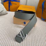 Louis Vuitton Iconic Reversible LV Belt Grey LV Women Belt