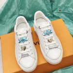 Louis Vuitton Women's Time Out Sneaker Blue For Women LV 1AADNP