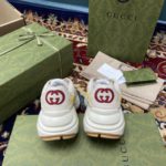 Gucci Men's Rhyton Sneaker With Stars White For Men 660938 2SH10 9560