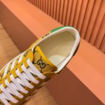 Gucci x Adidas Men's With GG Sneakers Yellow For Men ‎707850