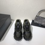 Prada Cloudbust Thunder Sneakers Green/Black For Women 2.4in/60mm PRD