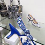 Christian Dior Women's J'Adior Slingback Pump Bright Blue For Women CD 2.5in/6.5 cm