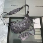 Balenciaga Le Cagole XS Shoulder Bag In Grey, For Women, Women's Bags 10.2in/26cm