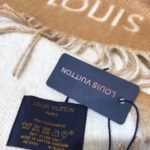 Louis Vuitton Reykjavik Scarf Brown 75in/190cm M76067